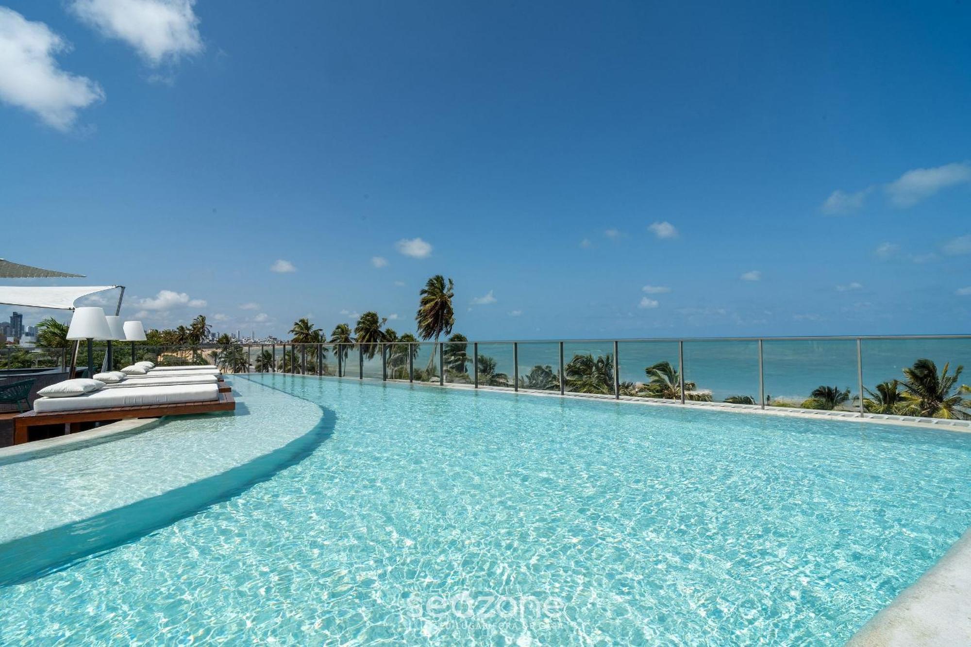 Apartamento Syh - Completo Frente Mar Em Cabo Branco/pb