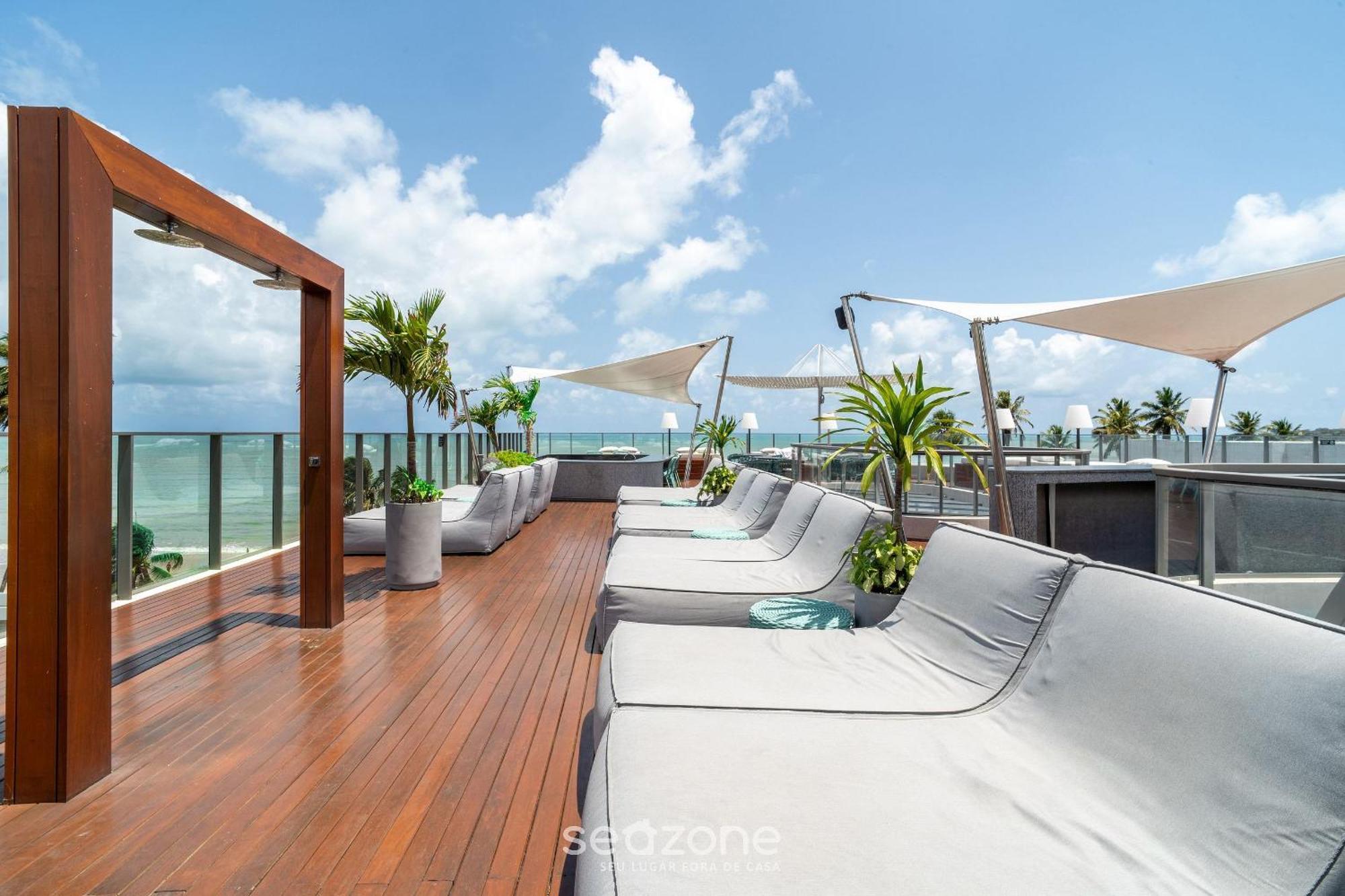 Apartamento Syh - Completo Frente Mar Em Cabo Branco/pb *